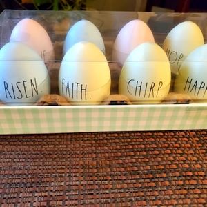 Rae Dunn Easter eggs